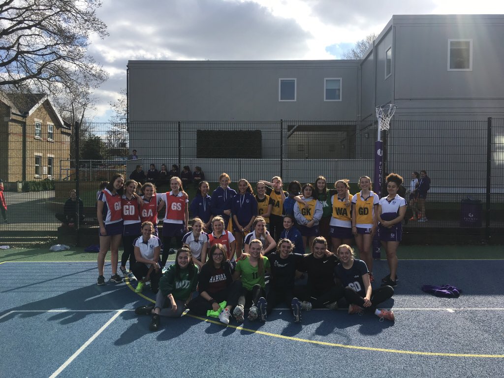 HousePutney's tweet photo. Well done to our year 9,10,11 and seniors in our inter house netball tournament today!🏀 the winners were......BURTON! Year 7 and Year 8 winners were..... HEPBURN! 💜🏀 https://t.co/4uTTQ6QITO