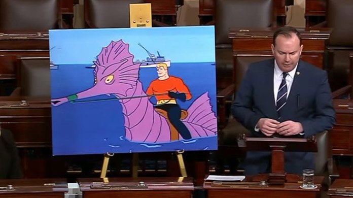 ComicBook's tweet image. Senator's Bizarre Use of Aquaman and Star Wars Images in Senate Presentation Goes Viral
comicbook.com/starwars/2019/…
