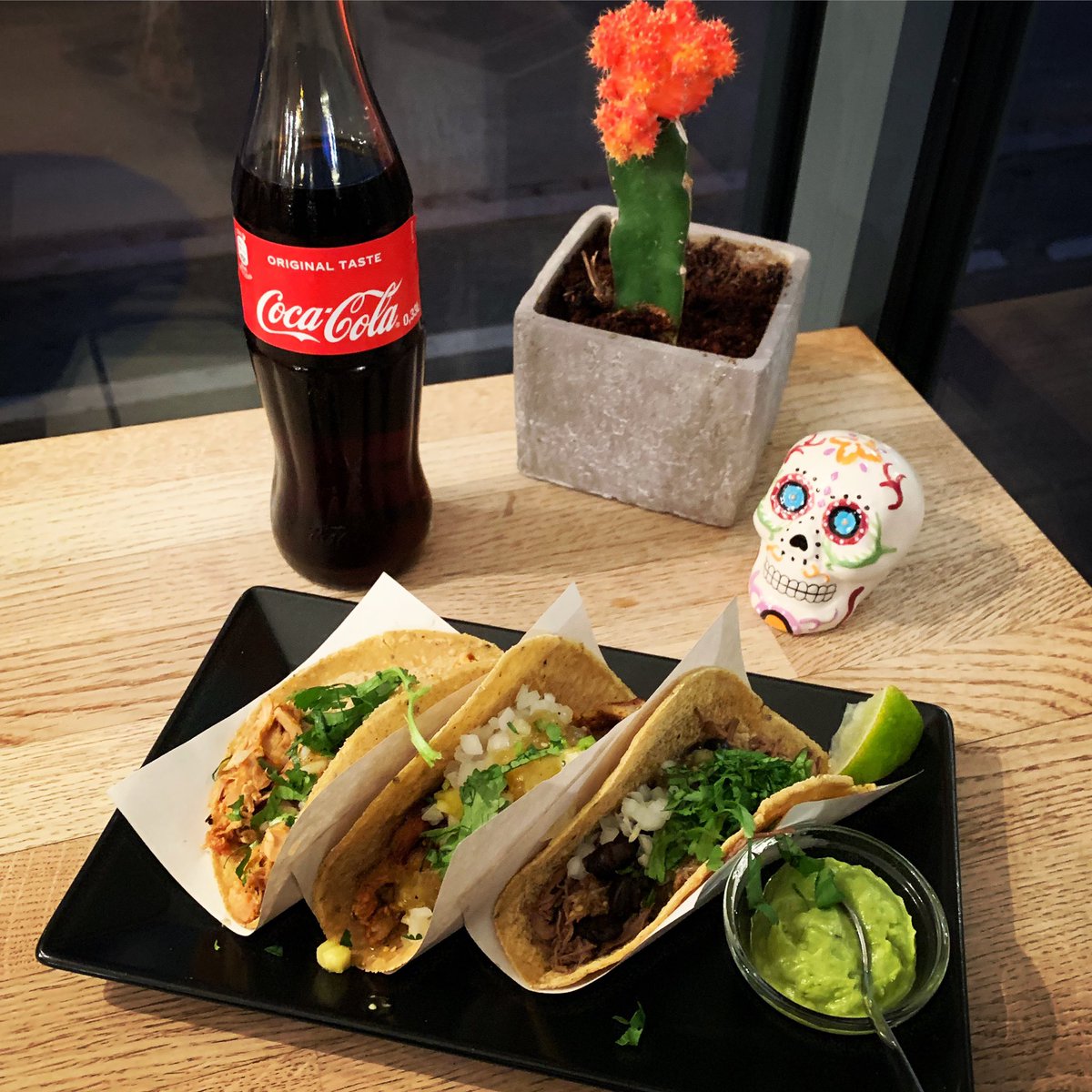 myfishpablo's tweet photo. When one of the best restaurants in Freiburg, Germany is a Mexican place, you gotta go. Now THIS is a #TacoTuesday I can get behind. 😬 #YepaYepa https://t.co/w6pgrNcrFR