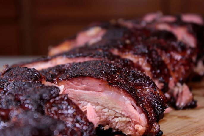 ChestersBBQ's tweet photo. Properly cooked ribs may pull or tear clean off the bone, but they should never slide off! https://t.co/dezm5oZrX6 https://t.co/DF34RGY06A