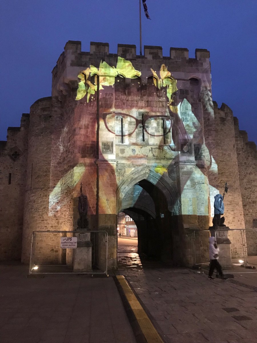 FaceTheDate's tweet photo. @BBCSouthNews @itvmeridian @dailyecho @great_together Few days to go! Final projection on this Saturday and Sunday from 7pm. Come and join us at the heart of Southampton - The Bargate. Don’t forget upload your photo at https://t.co/X5nDkdcTt4 😀 #community #Selfies #southampton https://t.co/dljs0CGFQG