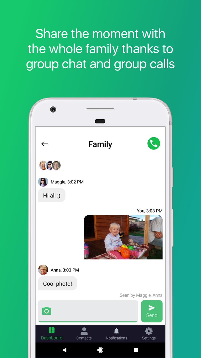 tomasposker's tweet photo. Introducing Group Chat and Group Calls: https://t.co/wOsJB9AB7e #groupcalls #groupchat #connection #elderly #seniors #easytouse #pieceofmind #OcscarSenior https://t.co/6HPKDsmSAg
