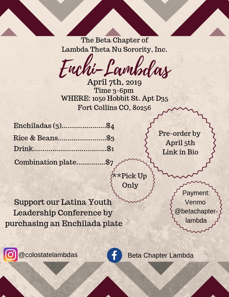 CSULambdas's tweet photo. Last year we had 189 young women at our conference. If you want to help contribute to this amazing and impactful conference that we give to our future leaders, order some delicious enchiladas 🌹 https://t.co/dkYu91K3tc https://t.co/3PtgWGiOu1