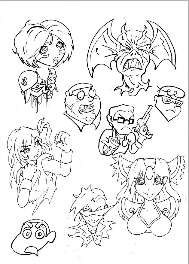 Tuteheavy's tweet photo. Algunos de los futuros stickers.
Tengo unos cuantos más preparados bajo la manga (?

#stickers #anime #videogame #devilman #dexter #alita #magi #kamina #FamilyGuy #angrynerd https://t.co/uiyF8RRyF9