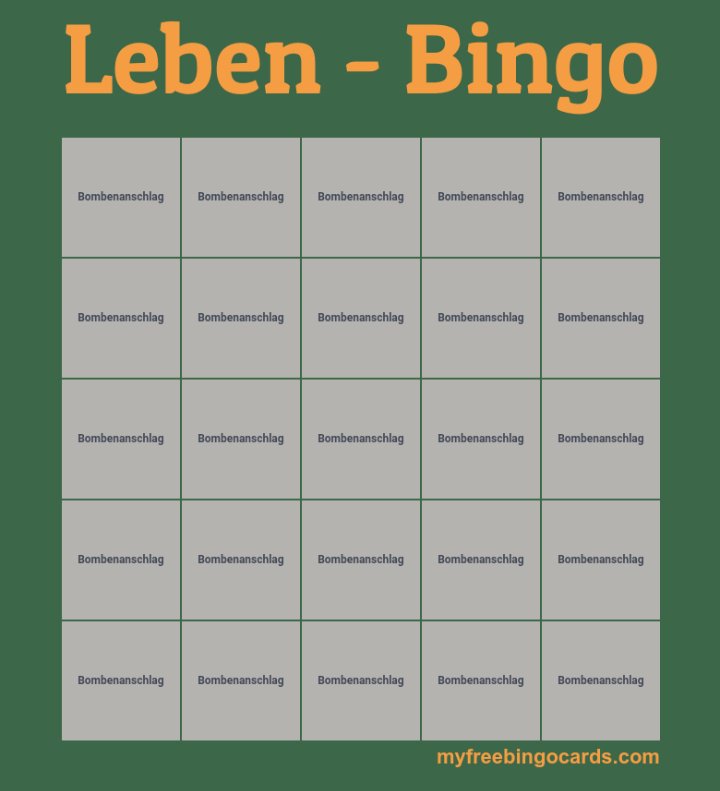 _p4ddi's tweet photo. #BergmannLIVE Wie @BergmannToGo  sich das Leben-Bingo vorstellt: https://t.co/Sv7kcfC3Ig