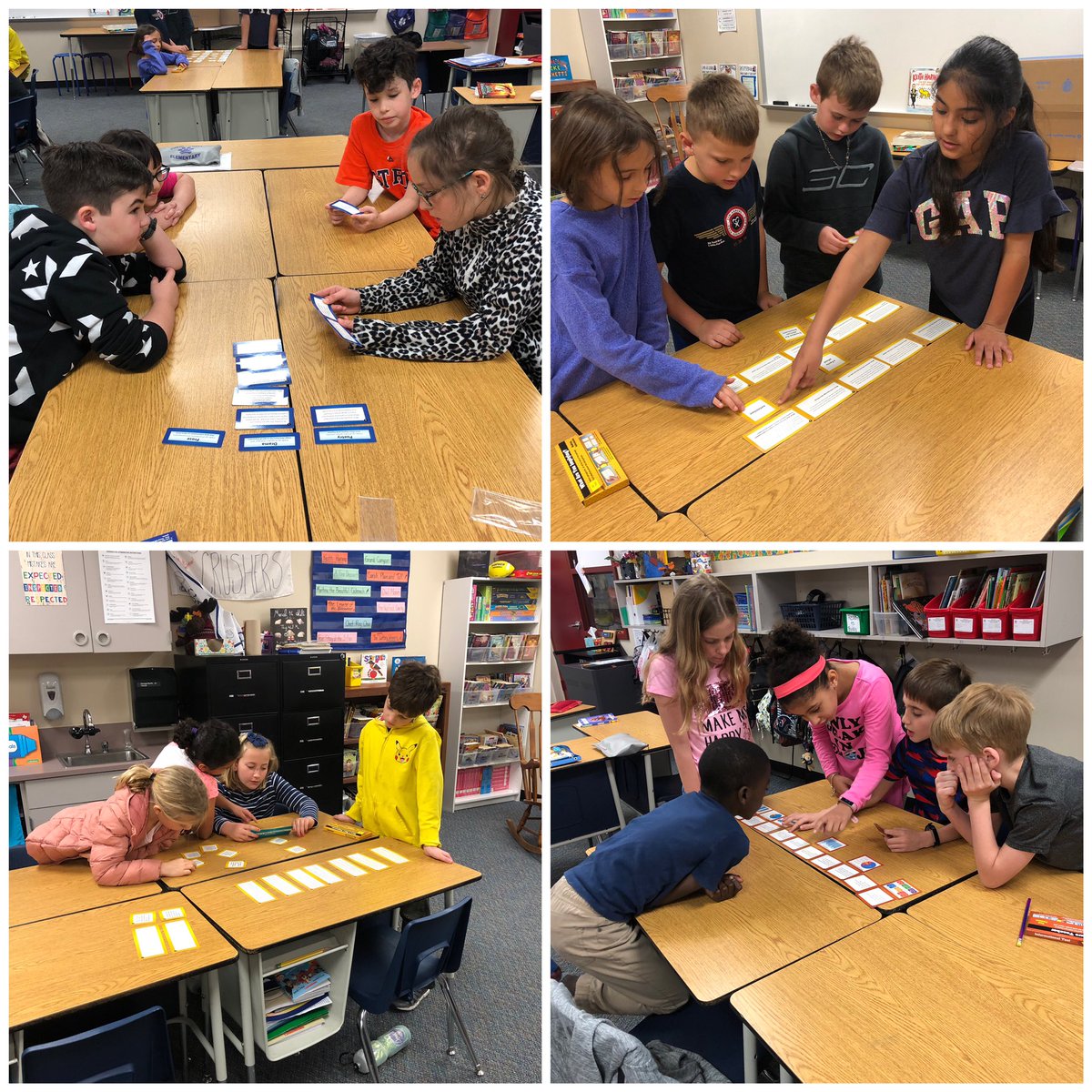 carberymonica's tweet photo. Skills review in teams! Working together to solve questions. 👫 @PowellCISD https://t.co/1r3CGsThrp
