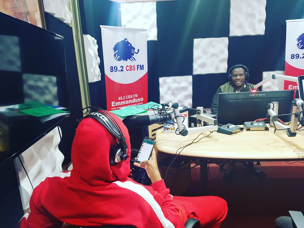 Catch me live on 89.2 Cbs Fm now....with @markdiktetaofficial Tune in  #Tambula.