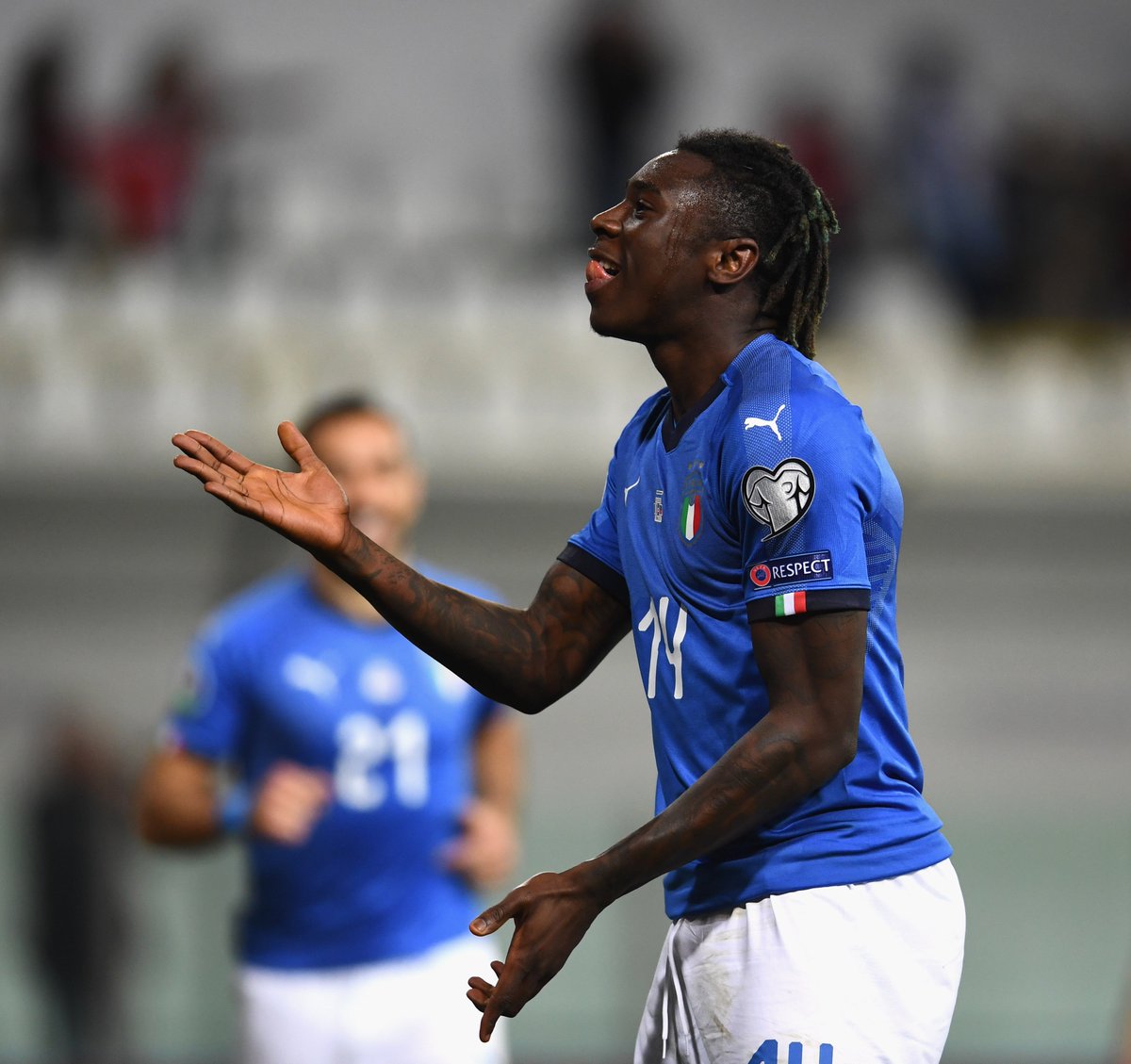 Moise Kean with the moves 🕺😎

#EURO2020