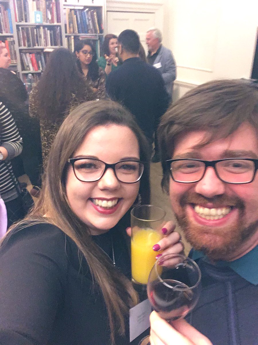 RobynMWatts's tweet photo. Great mixer at the @getintobooks event! A certain someone kept topping up the drinks *ahem* Heather *ahem* 😜 It was lovely being able to talk to aspiring publishing professions doing the same short-course that kick-started my dream career! #publishing #getintobookpublishing https://t.co/kts0dXFhAD