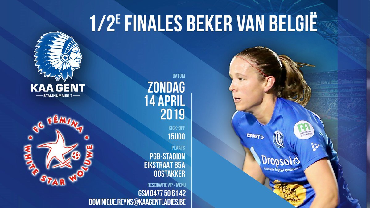 FWoluwe's tweet photo. 🏆 match
⚽️@kaagentladies 🆚 @FWoluwe
➡️ Super League 🆚 divisie 1
📆14/04/2019
⏱15:00
🏟PGB Stadion
#FWSWoluwe #StrongerTogether 🤜🤛
🗣Welcome for your support https://t.co/NvxDkzGs15