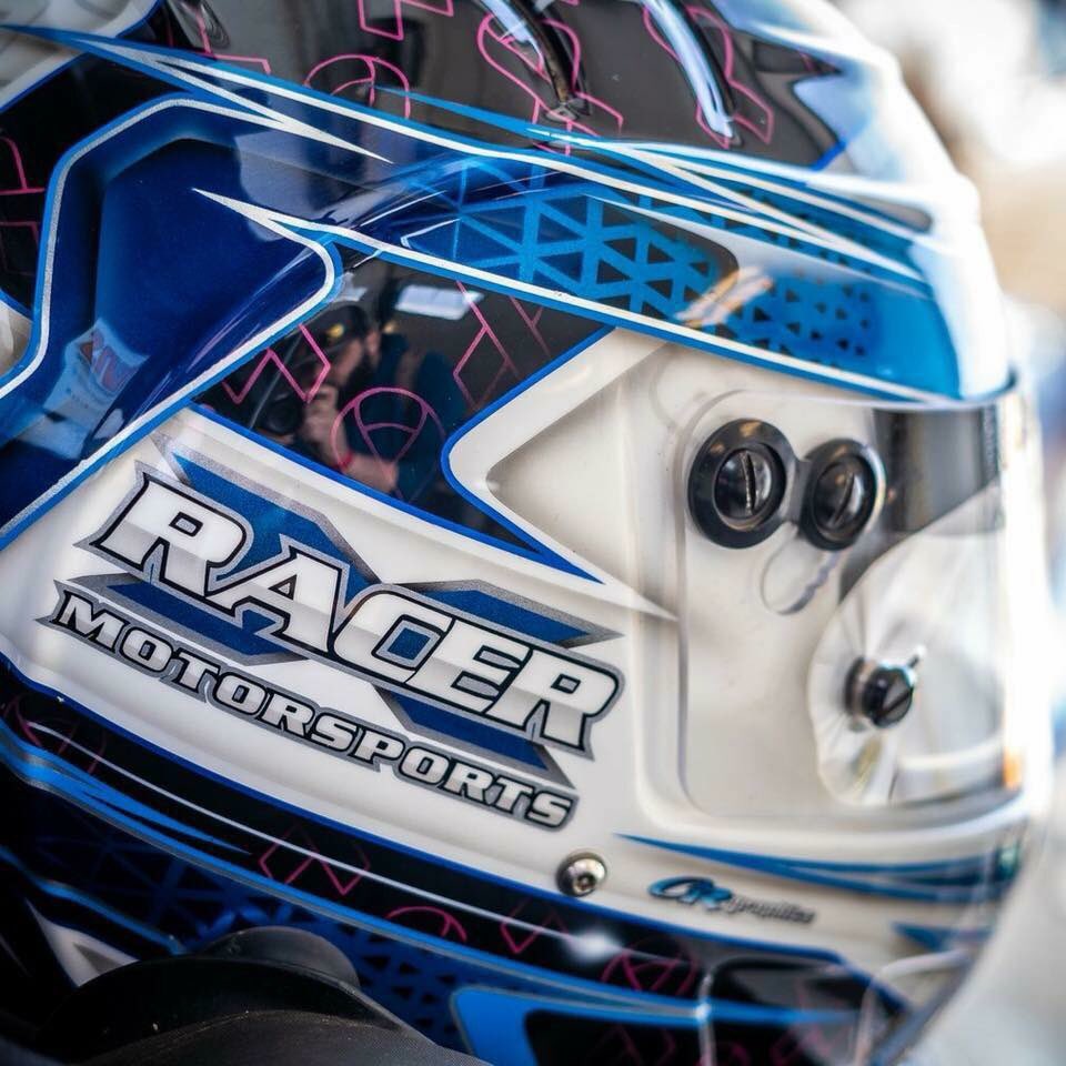 PortRoyalSpdway's tweet photo. It has been brought to our attention that Racer X Motorsports 305 sprint car driver Nick Sweigart had their race hauler broken into with multiple items stolen including this custom helmet and is asking for help in locating it. https://t.co/2Y4DpNZweh