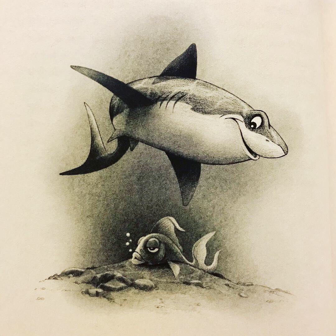 JonGordon11's tweet photo. Ever day, you have a choice of whether you are going to be a shark or a goldfish. Are you  going to wait to be fed or go out and find food? It’s about learning how to thrive while others merely try to survive. What do you want to be? 

📖 pg 9 “The Shark and The Goldfish” https://t.co/pyLSrZClAN