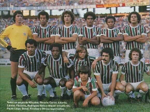 OldFootball11's tweet photo. #Fluminense:
#Renato #CarlosAlbertoTorres #Edinho #Pintinho #RodriguesNeto #Miguel;
#Gil #PauloCézarCaju #Doval #Rivelino #Dirceu https://t.co/VwQNikBg9S
