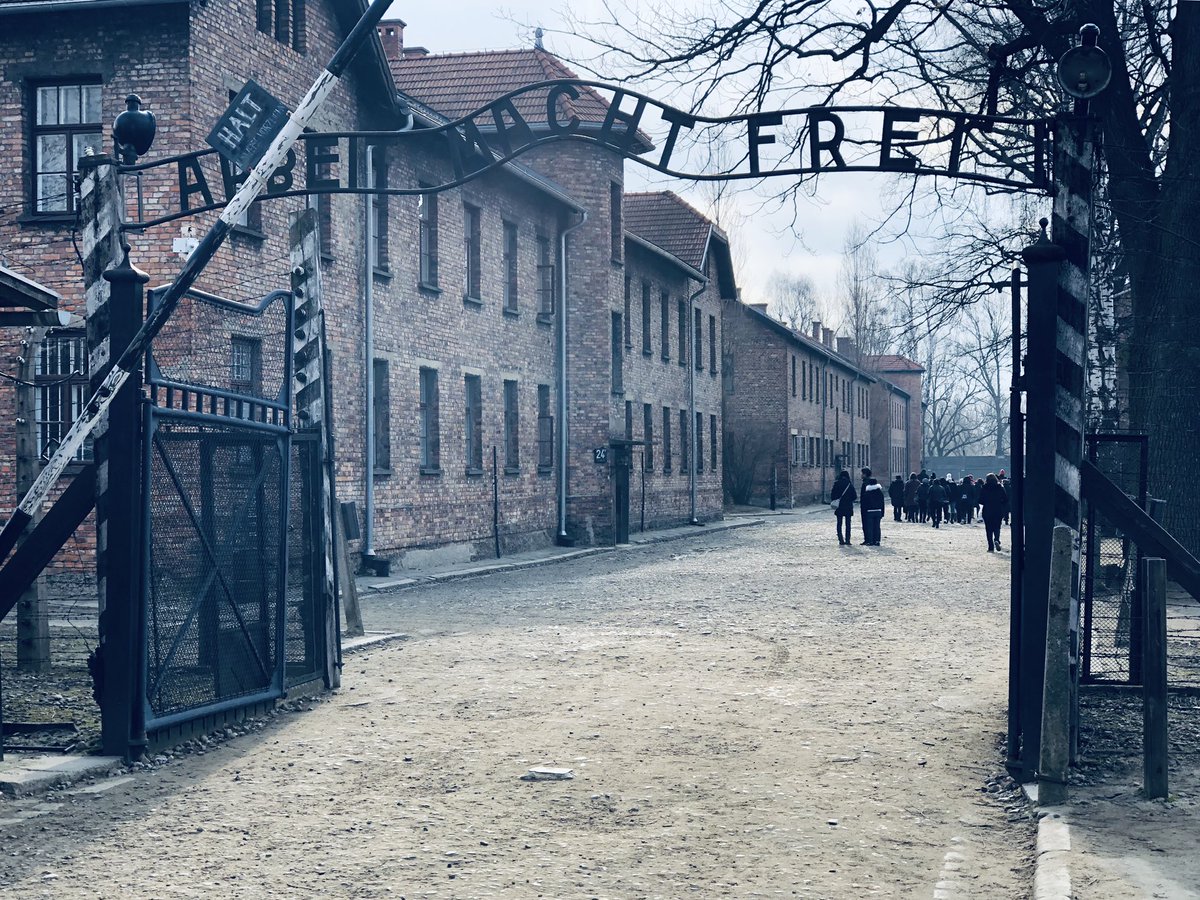 SPstudentTravel's tweet photo. Today we toured the camps at Auschwitz-Birkenau. I imagine that most of our students will remember this day and this portion of the tour for the rest of their lives. @EFtours https://t.co/JvrKy4Apbl
