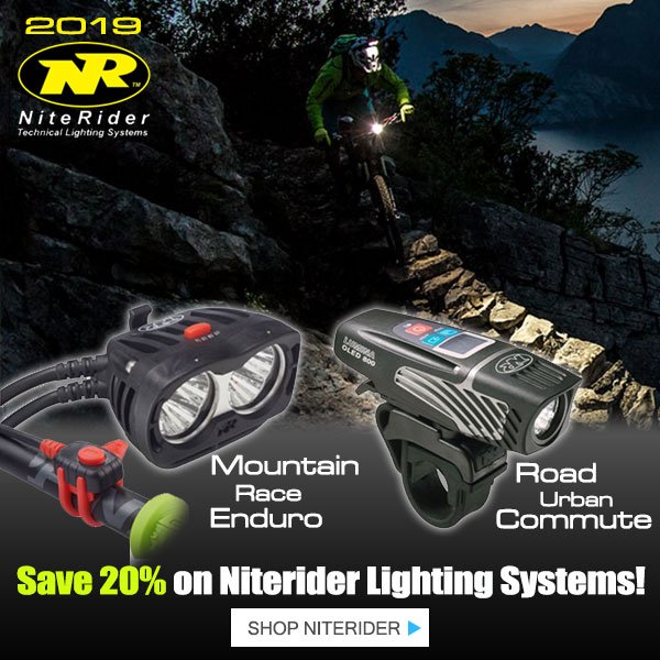 BikeBling's tweet photo. Save 20% on Niterider Lighting Systems! https://t.co/ysc5c0Wd8l https://t.co/NiNxepJ8VX