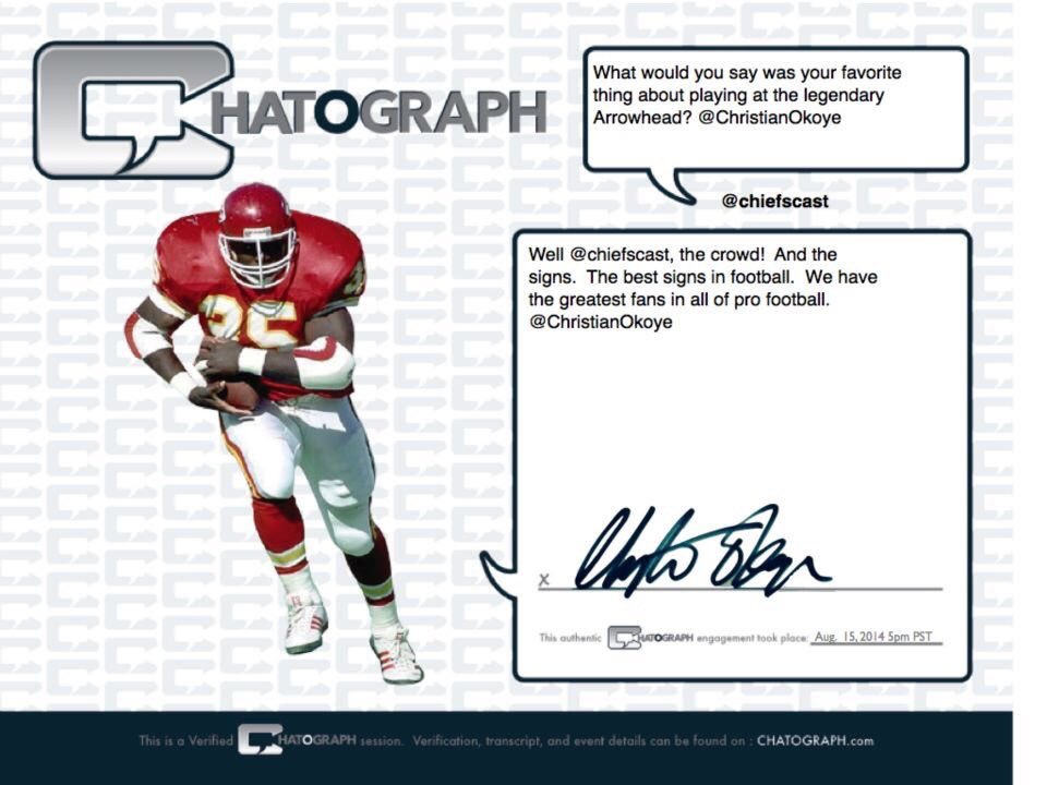Chatograph's tweet photo. What #sport or #league would you like to have a @Chatograph with? @nfl @mlb @nhl @nba @ncaa @aaf @nascar @mls https://t.co/HczRY66xrs