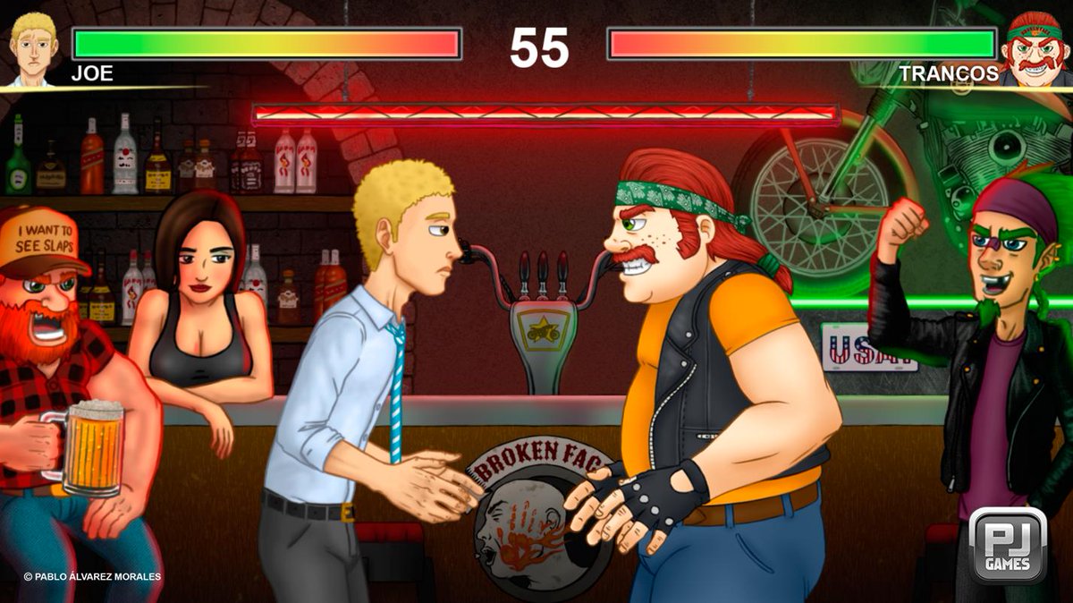 _PJGAMES's tweet photo. Poor Joe, Trancos seems to give good slaps with those arms
@YoYoGames #GameMaker2 #GameMaker #indiegame #videogames #DragonBones #fightingGame #versus #indiegames #SlapProyect #2Danimation #Animation #VersusGames @dragonbones2d @GameMakerBlog #indiewatch #indieGameTrends https://t.co/Kc4js4TDAs