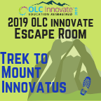 MaddieShellgren's tweet photo. Really looking forward to spending some quality time with my @OLCToday peeps next week. Come check out the Innovation Studio & sign up for the #OLCEscapeRoom (which you can do online this year: https://t.co/cOS7g3URMz)! Spread the word @SqdGlsNtwrk friends who will be there :D https://t.co/gAIjaSvhZm