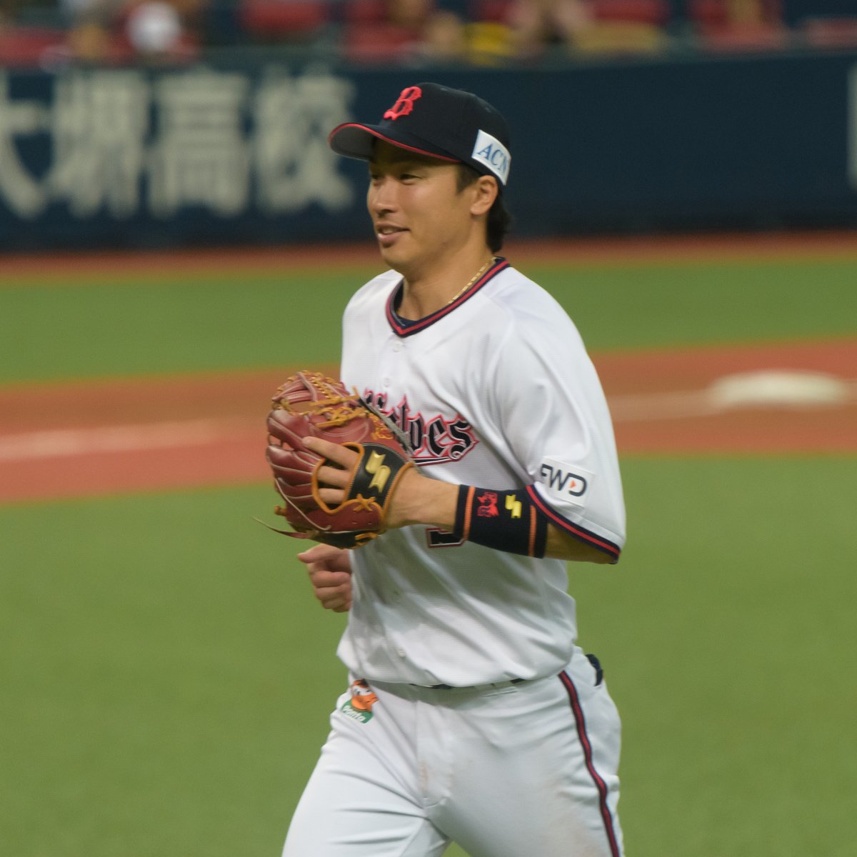 安達了一バッティンググローブ オリックス・バファローズ #3 安達 了一