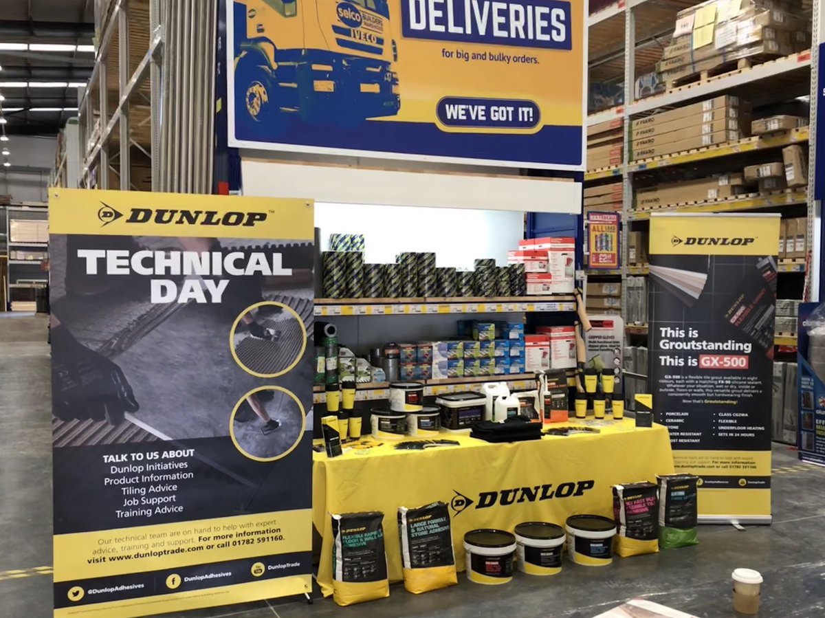 DunlopCarl's tweet photo. @DunlopAdhesives is with @SelcoBW #OldKentRoad tomorrow for a Trade event, Fantastic deals on the day and as always a freebie ,come down and talk about you projects with @DunlopCarl 😃😃 #itswheretheTradego #JobDunlop https://t.co/Hb1c0mRs8x
