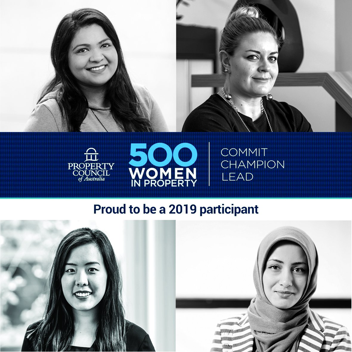 Gray Puksand is thrilled to announce that Sarah Friend, Pragya Gupta, Zeinab Movahedi and Julie Lien have been chosen to participate in the Property Council Australia's 500 Women in Property Program for 2019. 
#inspiredfuture #graypuksand #500WomeninProperty#500womeninproperty