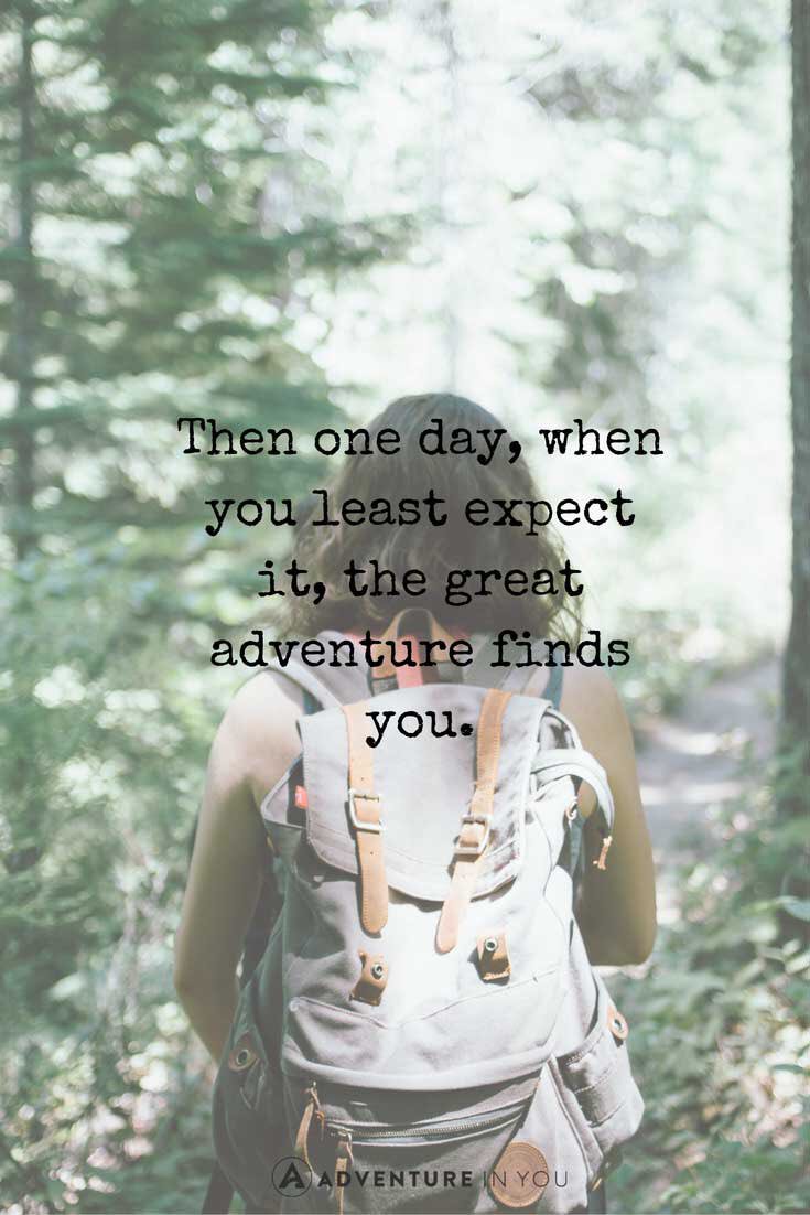 Adventure is around the corner. #WiseWordsfromObiWan #EwanMcGreggor #happytuesday