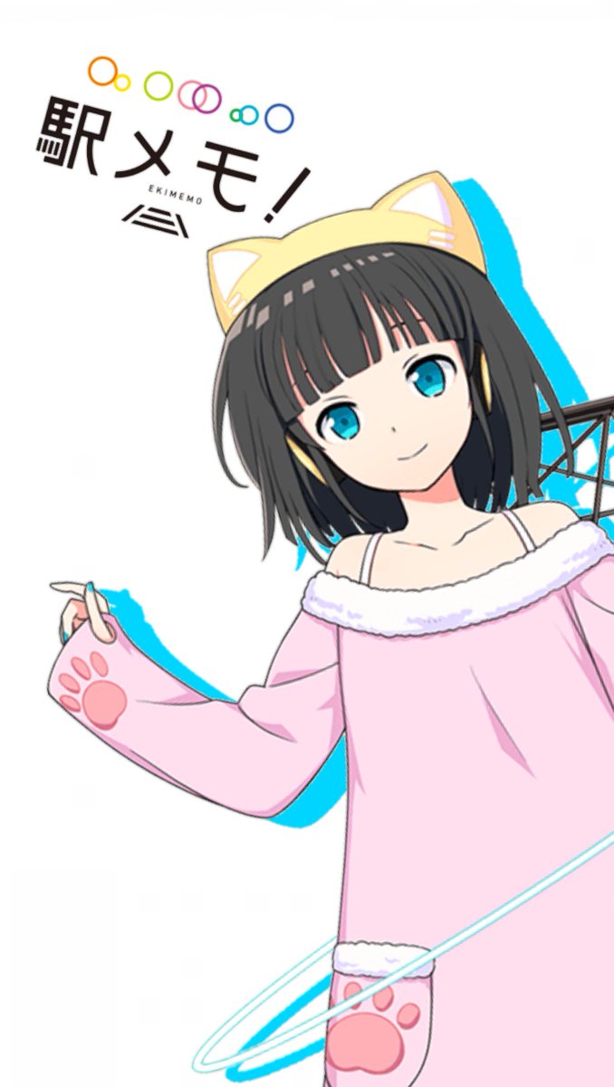 ちばらき県民 駅メモ公式から王子しぐれの待ち受け 壁紙画像が配布されてないから自分で作った 駅メモ