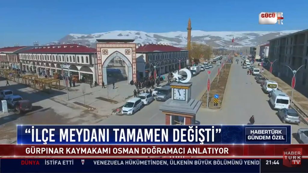 osmandogramaci's tweet photo. İlçemizdeki değişim ve dönüşüm HABERTÜRK ‘te... Veyis Ateş’in hazırlayıp sunduğu Gündem Özel Programında Bölgenin Yerel Yönetimlerdeki değişimini konu alan haberinde Gürpınar’ımız da yer aldı. @veyisates @suleymansoylu #GürpınrdaDeğişimDönüşüm https://t.co/HAJkamp3Bo