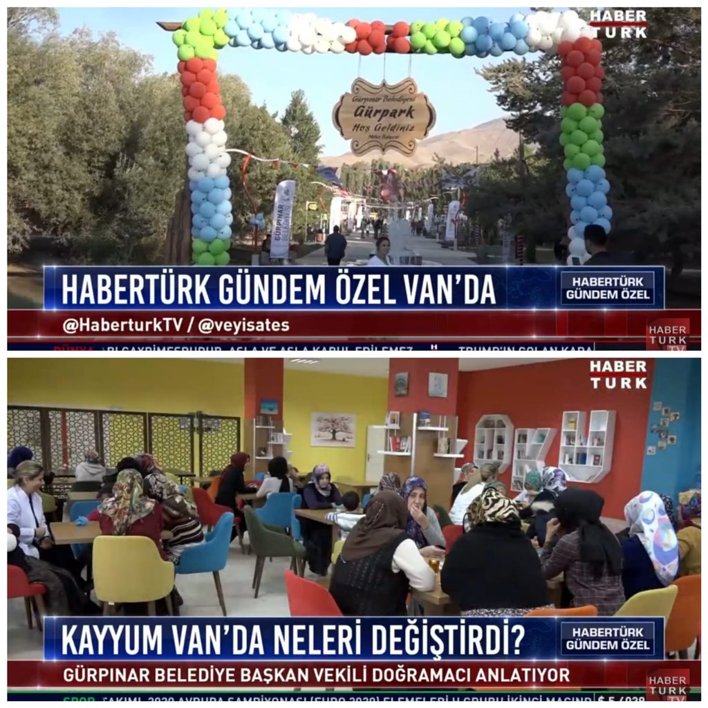 osmandogramaci's tweet photo. İlçemizdeki değişim ve dönüşüm HABERTÜRK ‘te... Veyis Ateş’in hazırlayıp sunduğu Gündem Özel Programında Bölgenin Yerel Yönetimlerdeki değişimini konu alan haberinde Gürpınar’ımız da yer aldı. @veyisates @suleymansoylu #GürpınrdaDeğişimDönüşüm https://t.co/HAJkamp3Bo