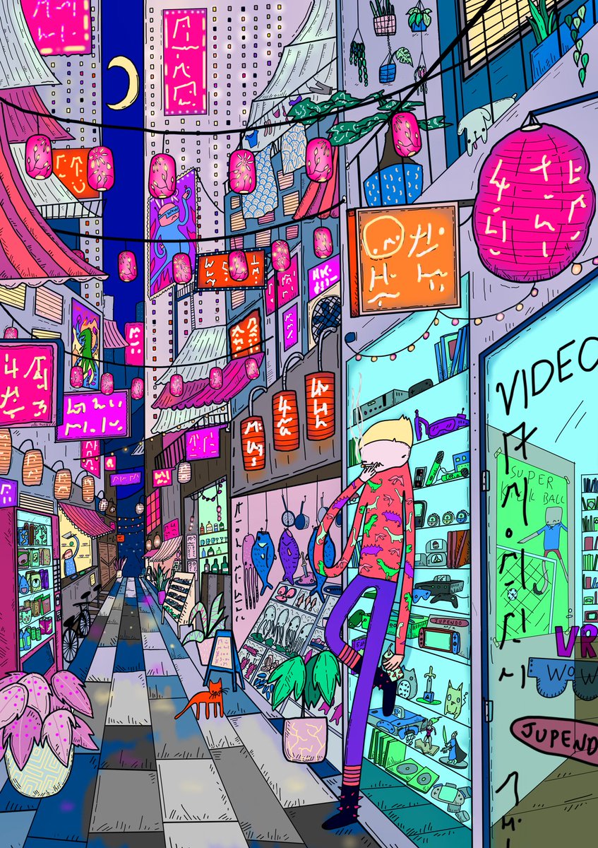 omgidrawedit's tweet photo. @loveformeat Hi I’m George. I’m a Pro Freelance illustrator from the UK. I love building worlds and heavily detailed scenes. #illustrator #artistsontwitter #sharethecreativity https://t.co/qmeyMLeCHO