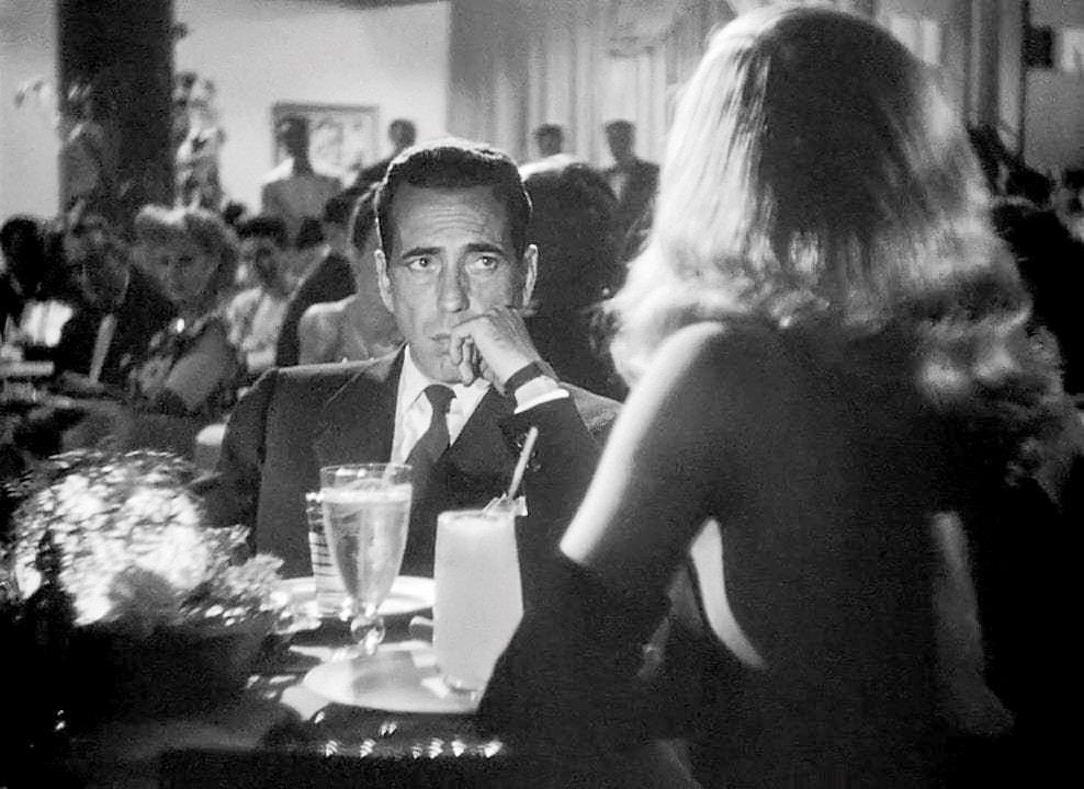 Sono un duro, ma facile alle cotte Humphrey Bogart e Lizabeth Scott, “Dead Reckoning” (1947)
