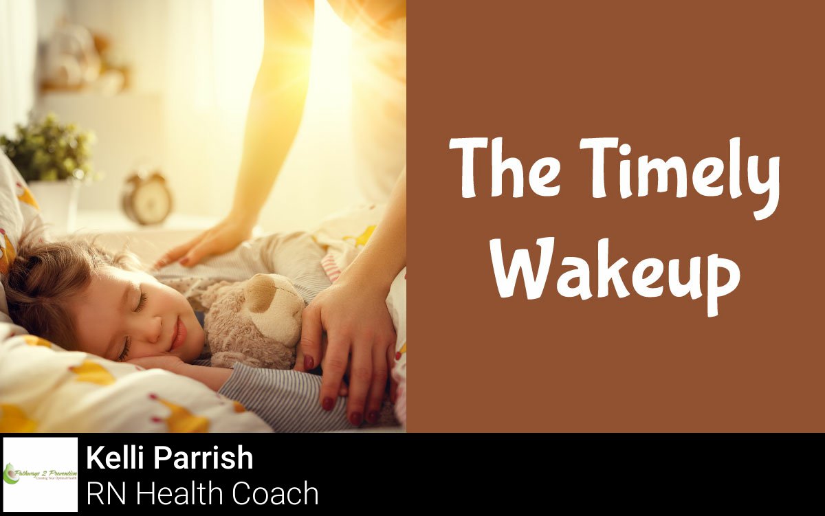 KelliParrishRN's tweet photo. Having a hard time getting up in the morning? Be sure to make small changes at a time and stay consistent with your schedule. https://t.co/4znxiyNsRA