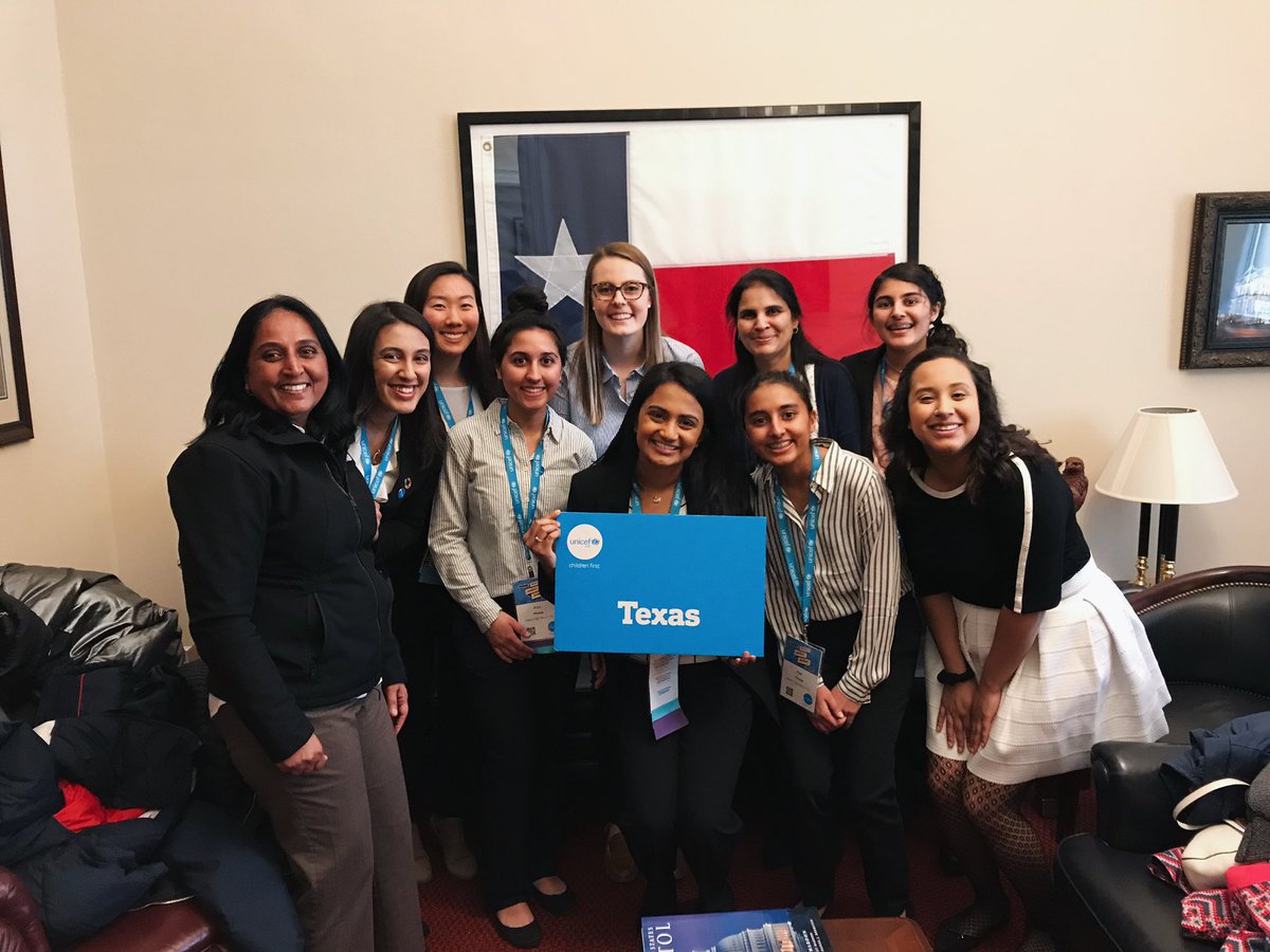 LibertyUnicef's tweet photo. One of our favorite days was advocacy day, where we got to meet with our congressmen and advocate for UNICEF! 📢💬🎉 #unite4children https://t.co/5ZawsgUMgc