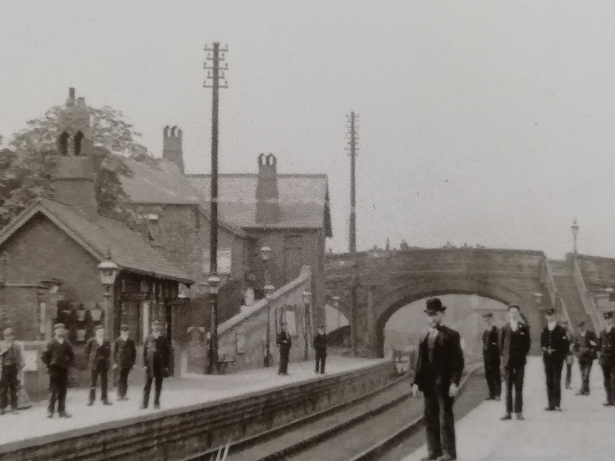 WetdogFBK's tweet image. 144021 passes through disused Chapeltown MR Station today. Couldn't get near to  where original shot was taken. @FgottenRelics  #railways #nostalgia #Class144