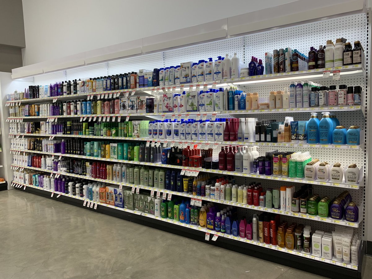 Loving this shampoo wall 😍