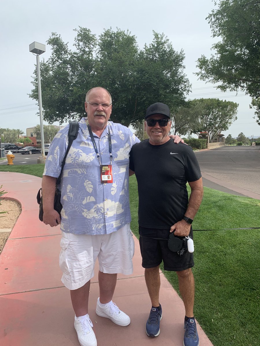 AZ Biltmore with Coach Reid ⁦<a href="/Chiefs/">Kansas City Chiefs</a>⁩