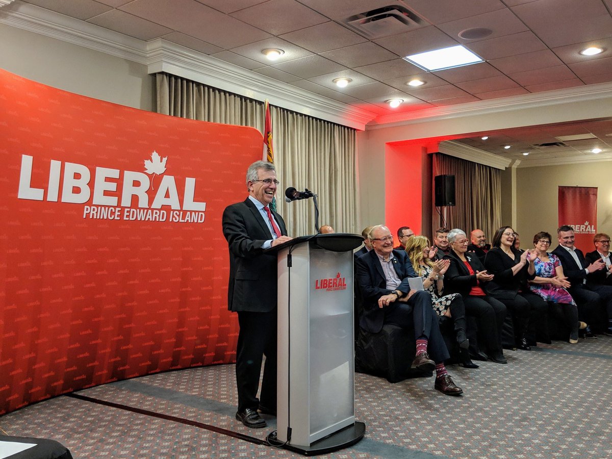 Thank you Charlottetown-Victoria Park! PEI is working - let’s keep working together to move our great province forward.