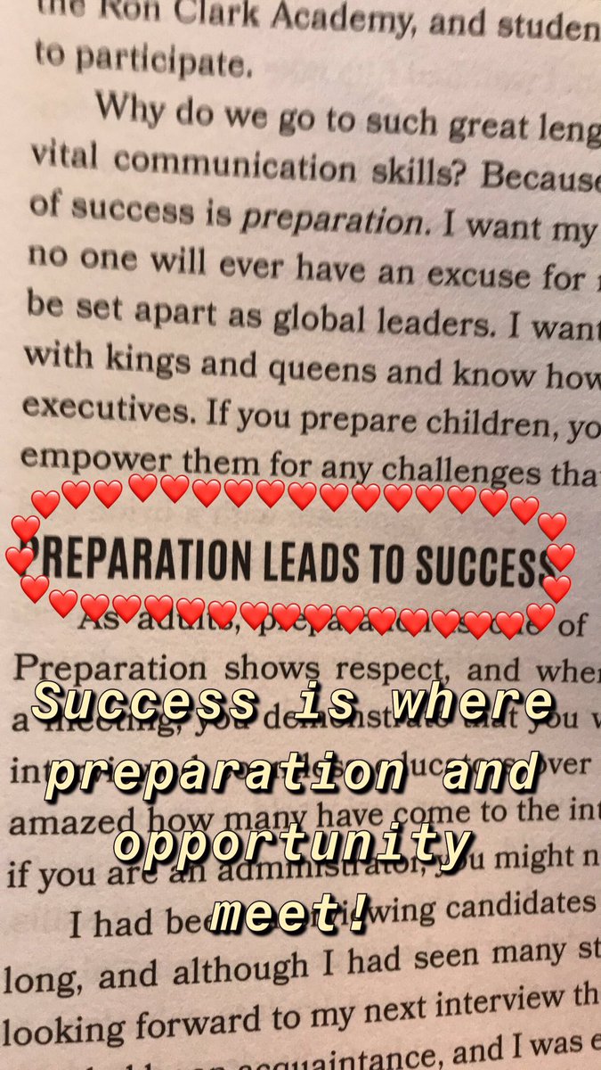 When you prepare students, you are teaching them to handle life’s obstacles. (7) #WalkerBookSnaps #TalktoMe