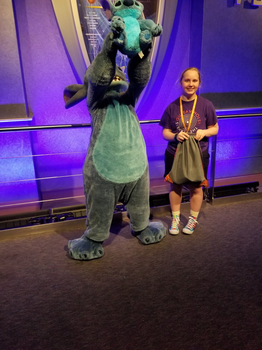 Beulr54's tweet photo. A new Stitch has been born at Stitch's #GHSBandFL19 https://t.co/Ktu6cTwCX3