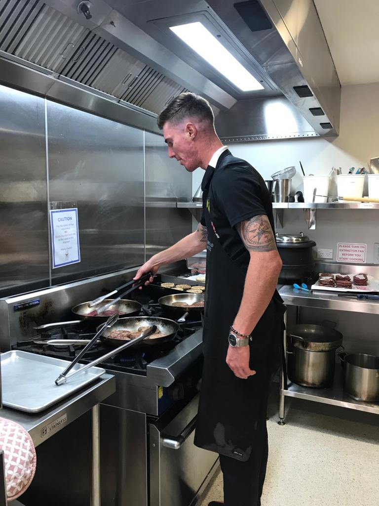 WgtnPhoenixFC's tweet photo. COMMUNITY | ๐จโ๐ณ Your #Nix got the chef hats out last week as we cooked dinner for the awesome kids and their families at @rmhcnewzealand, Newtown.
We ๐ supporting this amazing charity and the unbelievable work they continue to do!
#StandUpWithYourNix #NixInTheCommunity https://t.co/nmCYRaTZHj