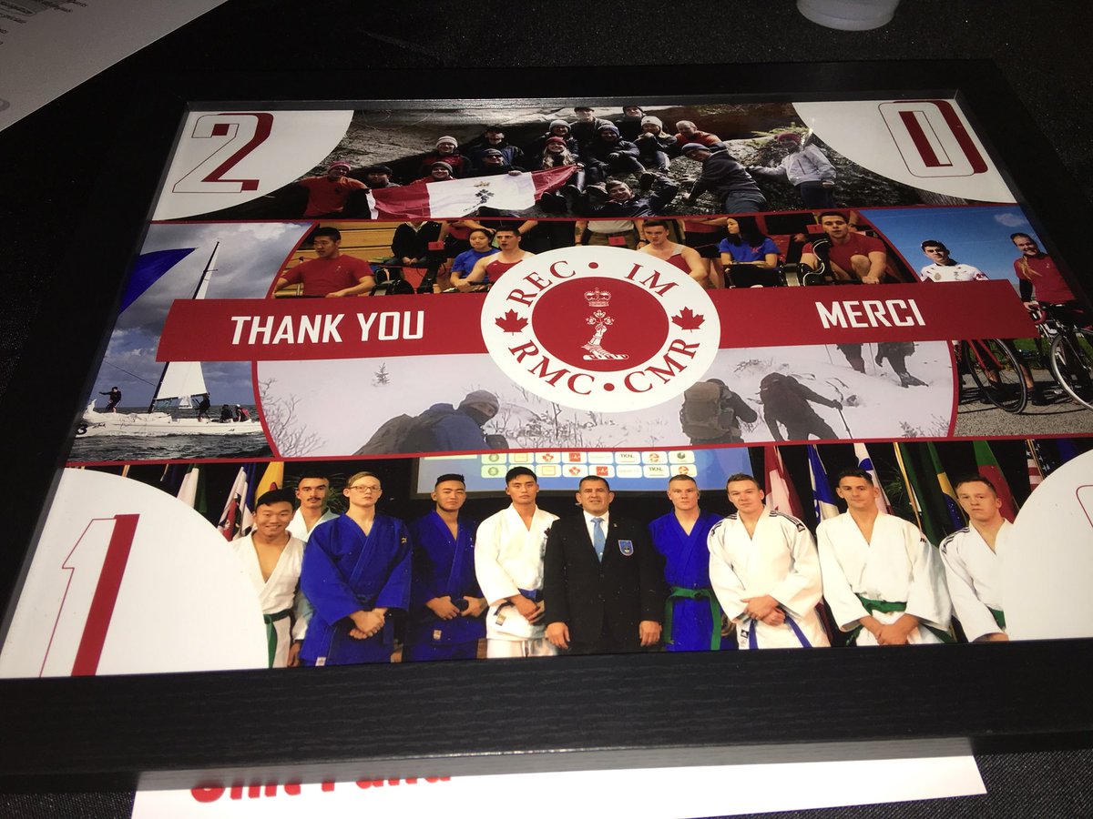rmccanadaalumni's tweet photo. Thank you to the Class of 1962 for their continued support of the @RMCRecIM
#recclubsawards
#RMC
#classgiving https://t.co/M28JnGgBU6