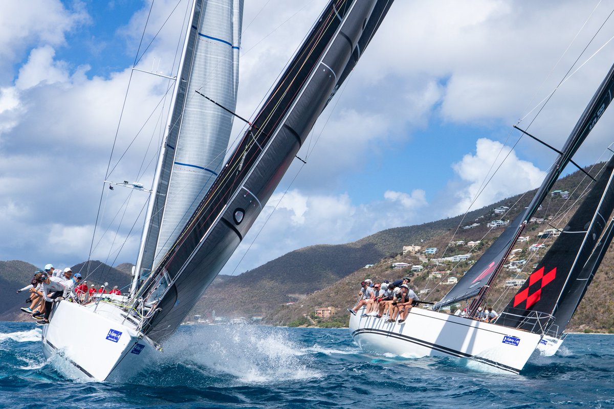 springregatta's tweet photo. Images from the start of the Round Tortola Race! Great conditions for our first day of racing at the 48th BVI Spring Regatta.

Results via: https://t.co/4eTE0oV6b8

#BVISR
📸 Alastair Abrehart https://t.co/ZgCxtlKOAH