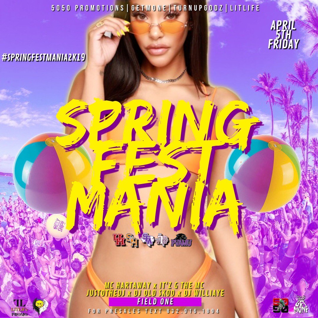 Chayse5050's tweet photo. Springfest right around the corner Party with the team✅‼️
#PvSpringfest2k19 #Pvamu22 #txsu22 #Blinn #ProjectPv #GreekWars #SpringfestMania #DPPO #SRCS #TurnUpNation #Uh22 #Sfa22 #Shsu22 https://t.co/hF2fYpC6Tk