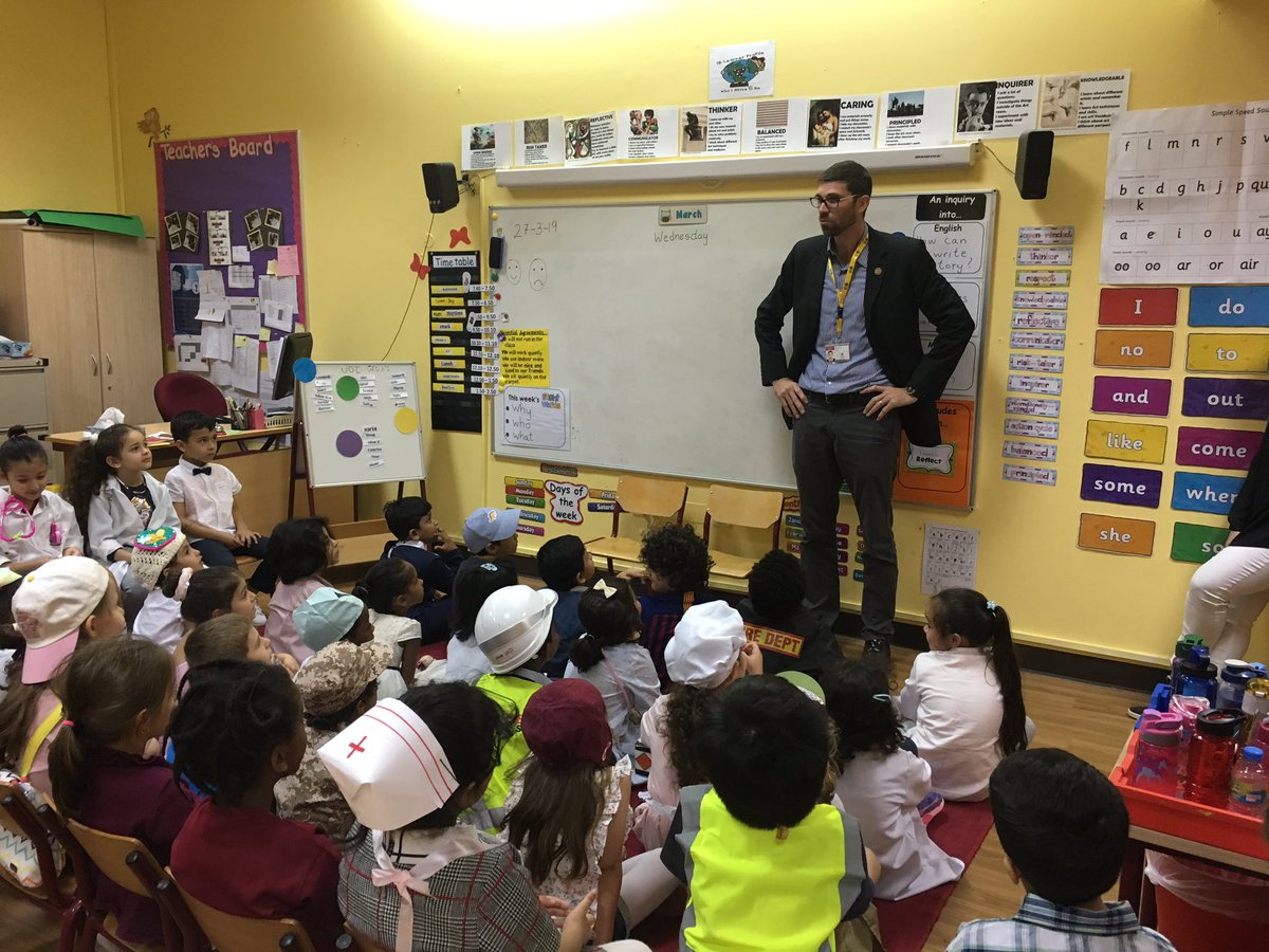 Careers Day in progress! Great start in the lower primary school. #rwacareersday <a href="/RWADubai/">Raffles World Academy</a> #rwaparwa