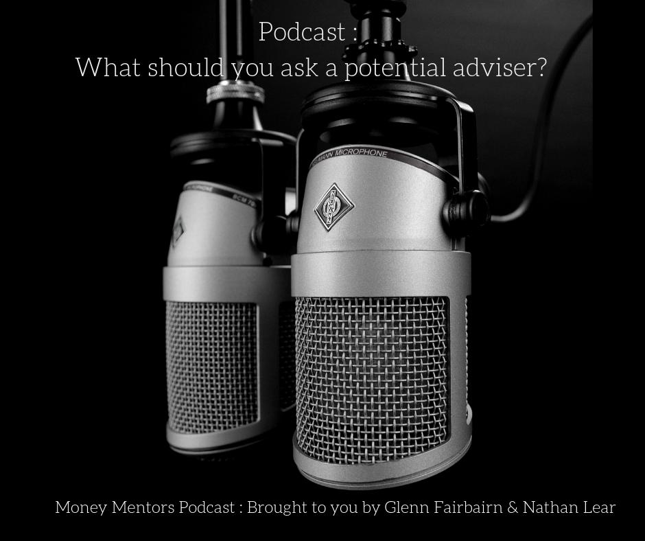 HewisonPW's tweet photo. It's amazing how many prospective clients we meet who aren't sure what questions they should be asking us. @Nathan_Lear and @GlennFairbairn discuss the most important questions to ask any potential adviser in their most recent podcast. Listen in  https://t.co/fKuwoqdFfk https://t.co/L1qRo397R1
