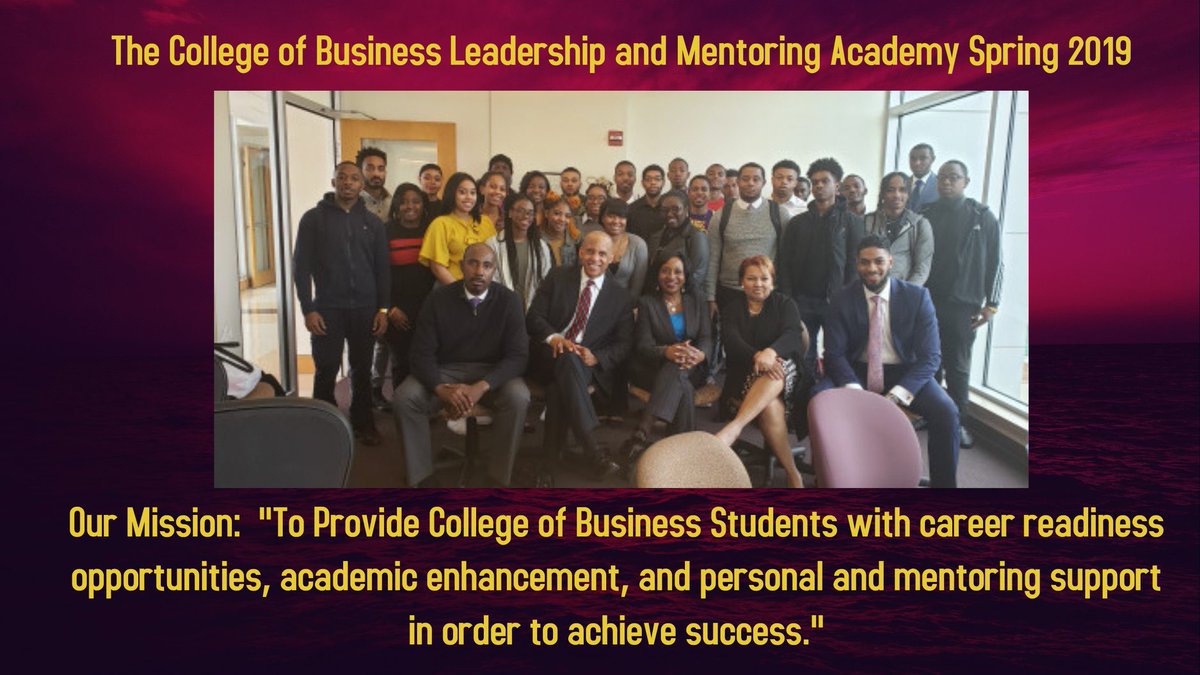 DuyileRemi's tweet photo. Honored and humbled to be one of the mentors of the College of business leadership and mentoring academy. #remispeaks #Legacy https://t.co/G9zybH3CvE