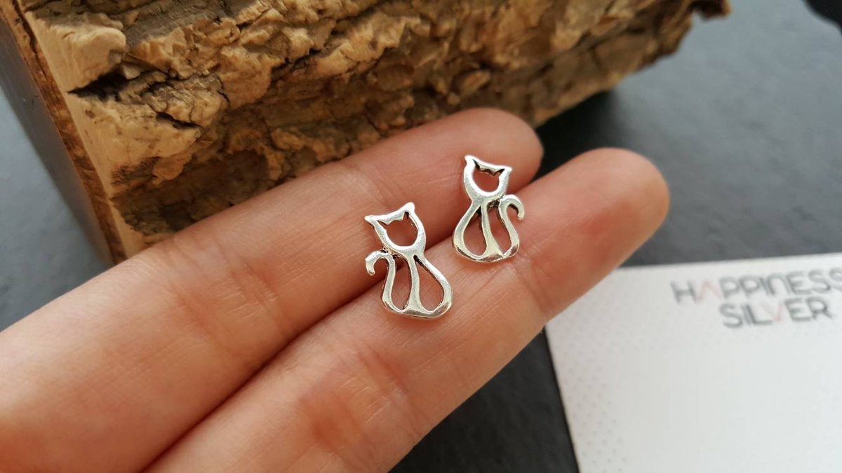 SilverHouse26's tweet photo. Excited to share the latest addition to my #etsy shop: 7 mm Cat outline ear stud - Sterling silver cat outline ear stud #jewelry #earrings #tinyearrings #smallearrings #sterlingsilver #silverearrings #tinystudearrings #silver https://t.co/cAvhJxaPec https://t.co/mBXejwxUSr