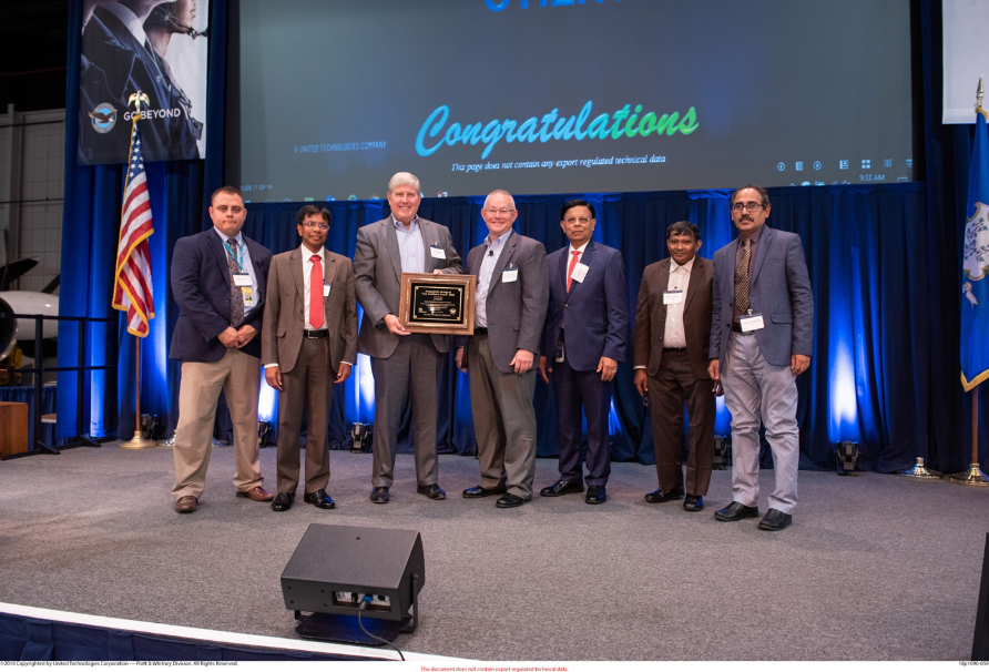 CyientAero's tweet photo. Cyient wins 3 Pratt &amp; Whitney Supplier Awards for 2018 in the Supplier Highest Productivity, Supplier Innovation, &amp; Consistent Supplier Productivity categories—a reflection of our focus on excellence, innovation &amp; success at the @prattandwhitney CoE. https://t.co/CgYT0gOhll https://t.co/GWvnvSpCyJ