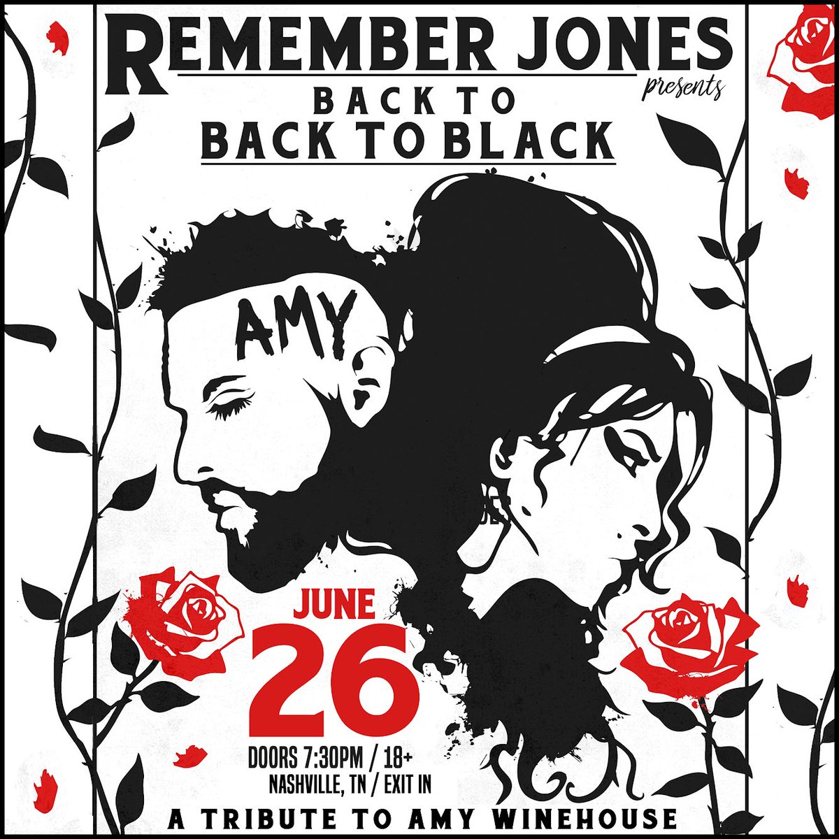 LegacyConcerts's tweet photo. Ready for a fantastic #rememberjones show at @EXIT_IN #amywinehouse https://t.co/va4zRQR0ji