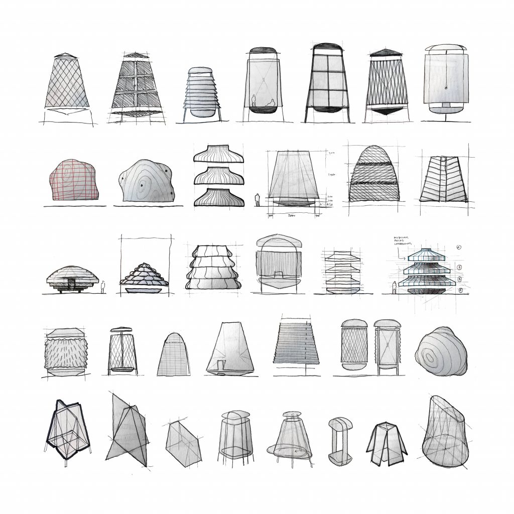 statelibrarynsw's tweet photo. The many iterations of Thomas Wing-Evans' amazing #80HZ sound & art project, created as part of his fellowship at the Library with #DXlab! Read about his design and construction process here: https://t.co/k54hSGM2t6 https://t.co/GoZBq6ovzD